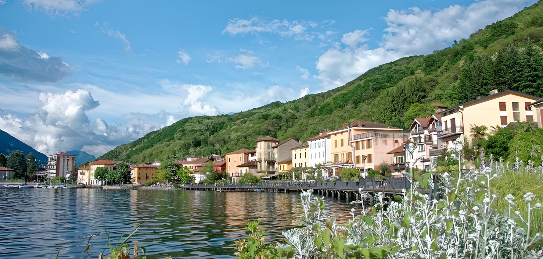 Blick auf den Lago di Lugano