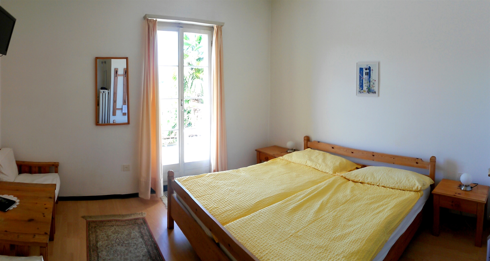 Einzelzimmer im Hotel Panorama